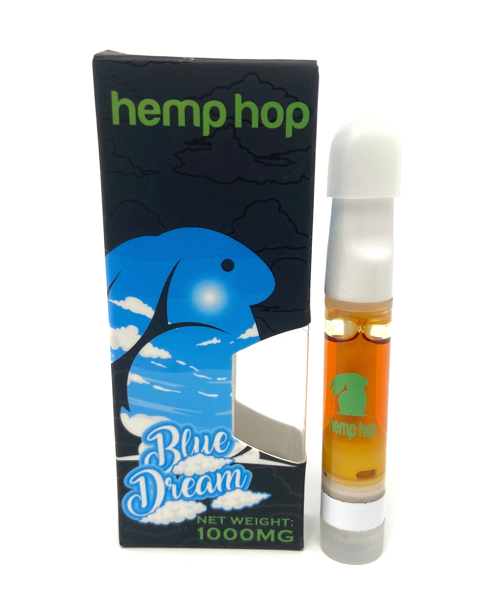 Blue Dream Vape Cartridge high in CBN, Exo-THC, CBG, THCv, CBDv, and CBD