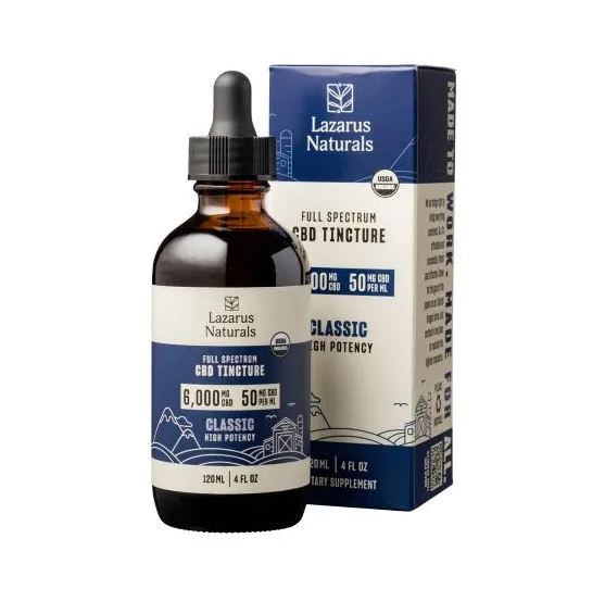 classic full spectrum CBD tincture 120ml
