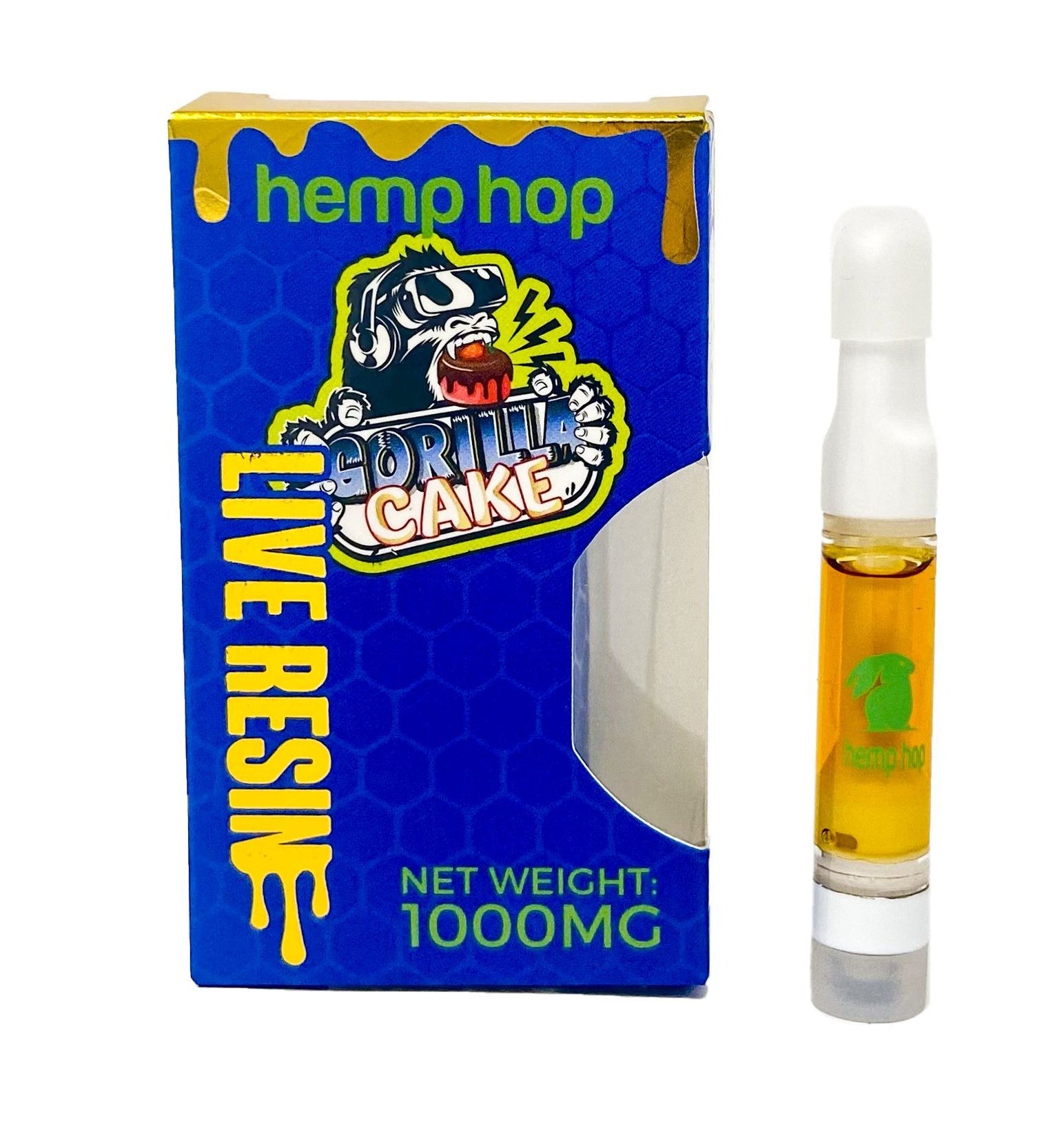 gorilla cake live resin vape cartridge