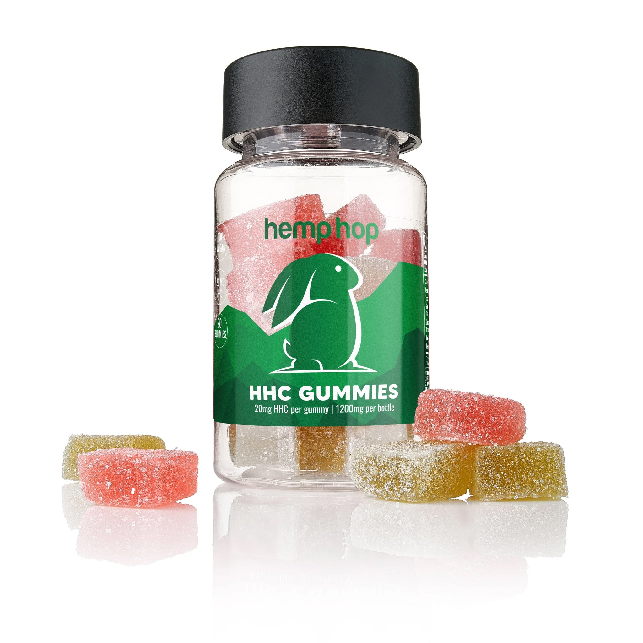 bottle of hhc gummies 20ct