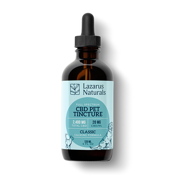 Pet Tincture CBD Lazarus Naturals Calming
