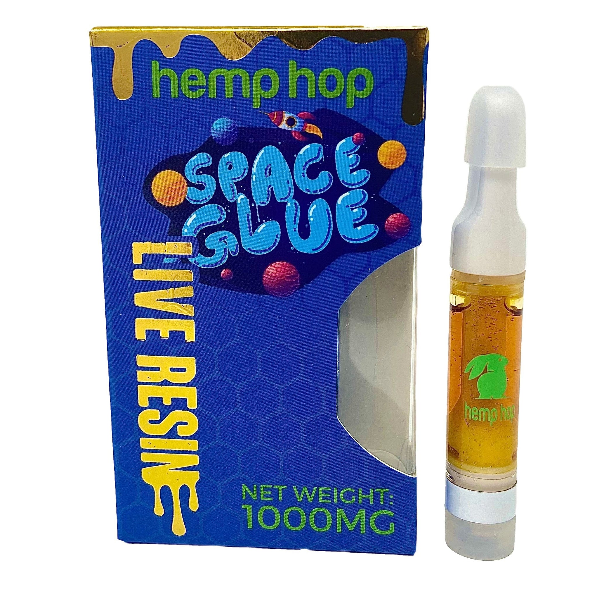 space glue live resin vape cartridge