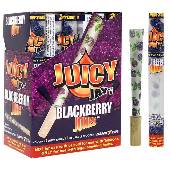 blackberry jones juicy jay prerolled cone