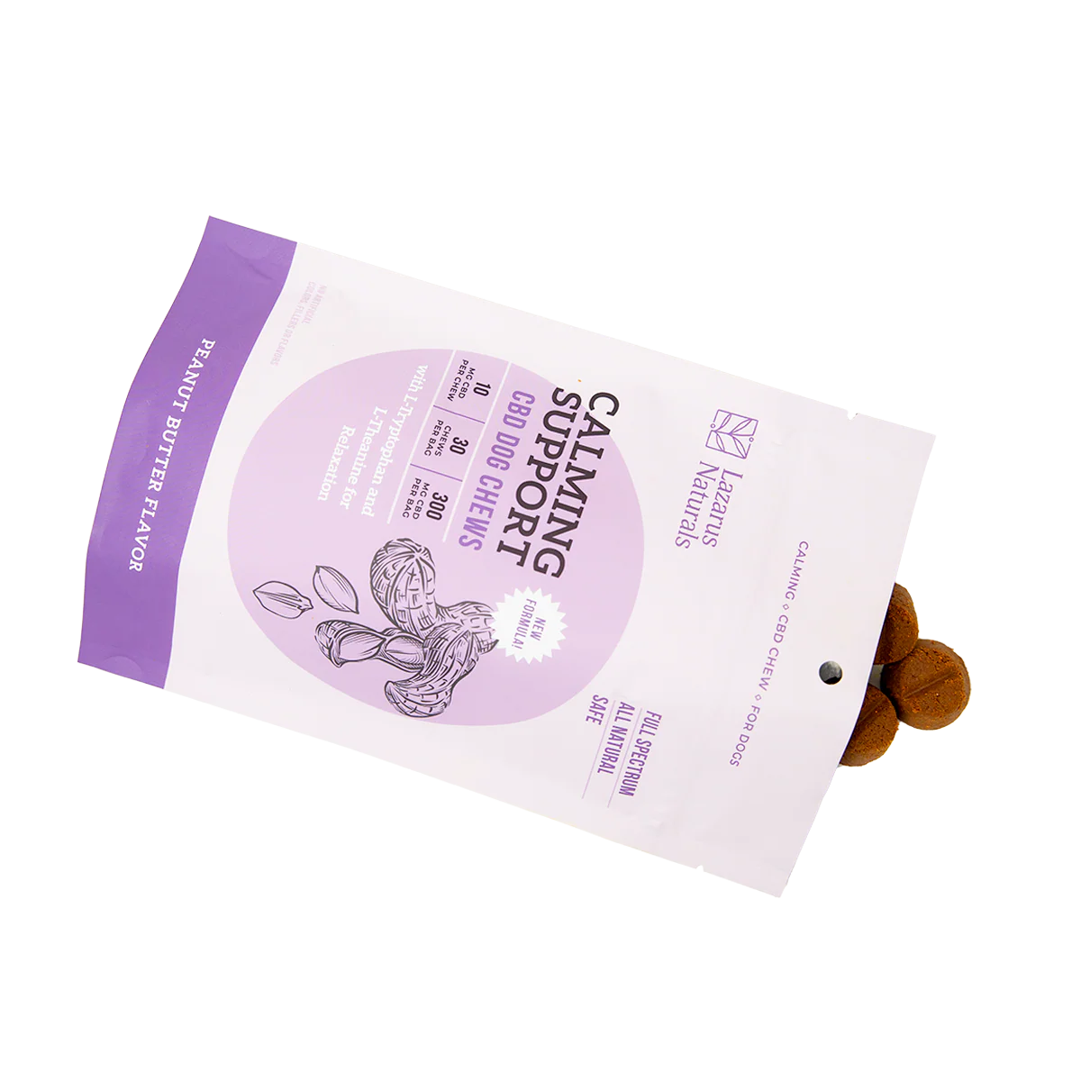 CBD DOG CHEWS, CALMING SUPPORT