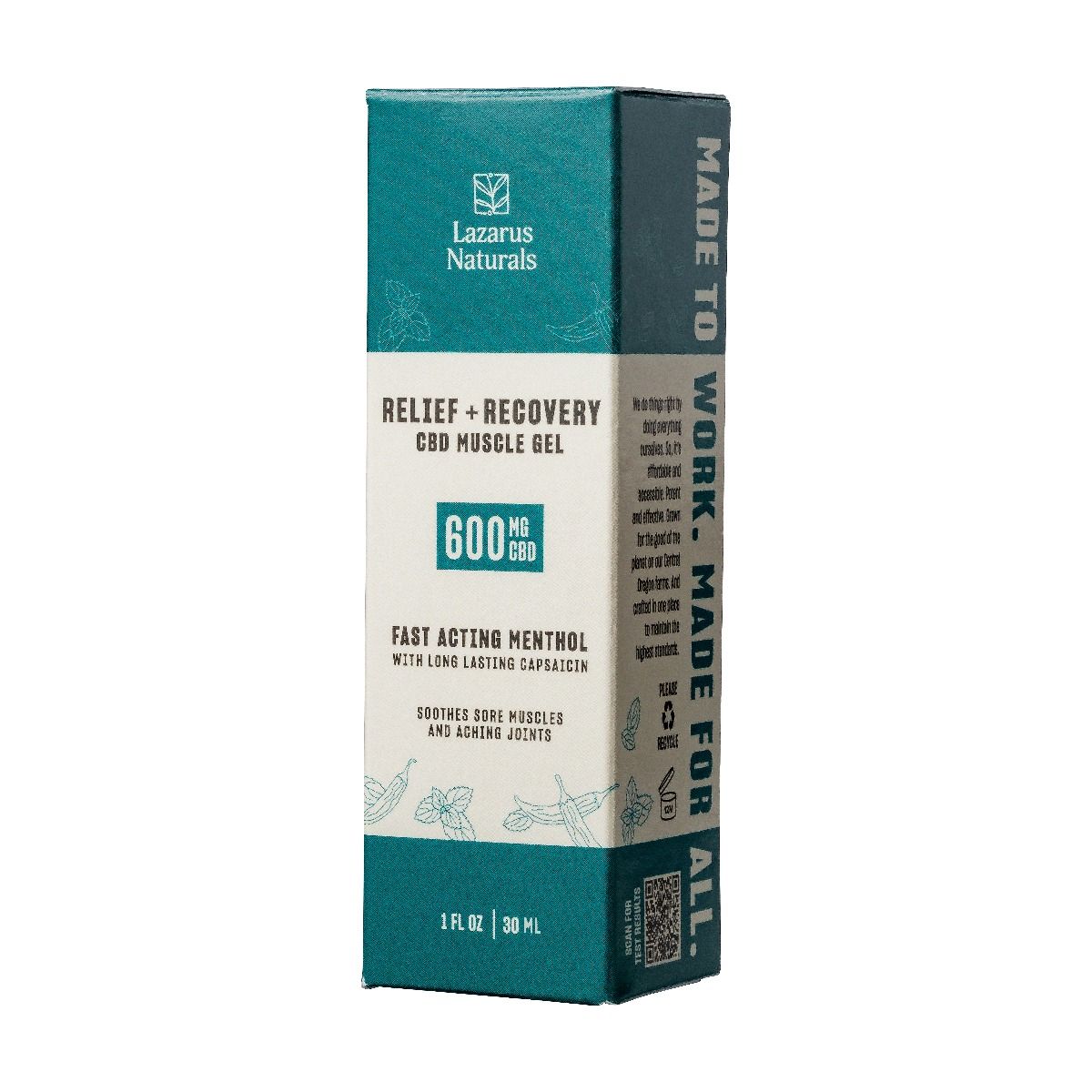 Full Spectrum CBD Muscle Gel