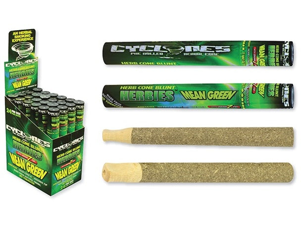 mean green cyclones prerolled cone