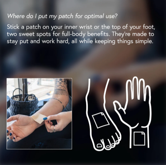 Mary’s Methods: A.M. Transdermal Patch 10mg CBD + 10mg CBG