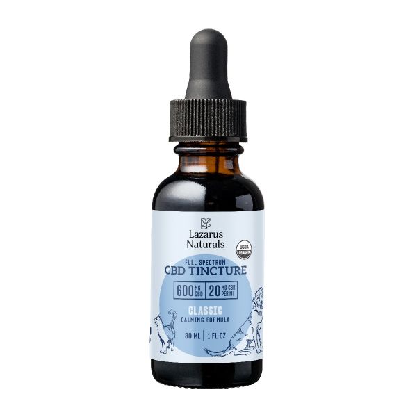 Calming Pet CBD Oil Tincture- All Species