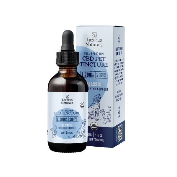 Calming Pet CBD Oil Tincture- All Species