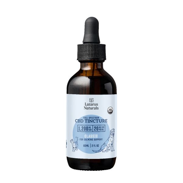 Calming Pet CBD Oil Tincture- All Species