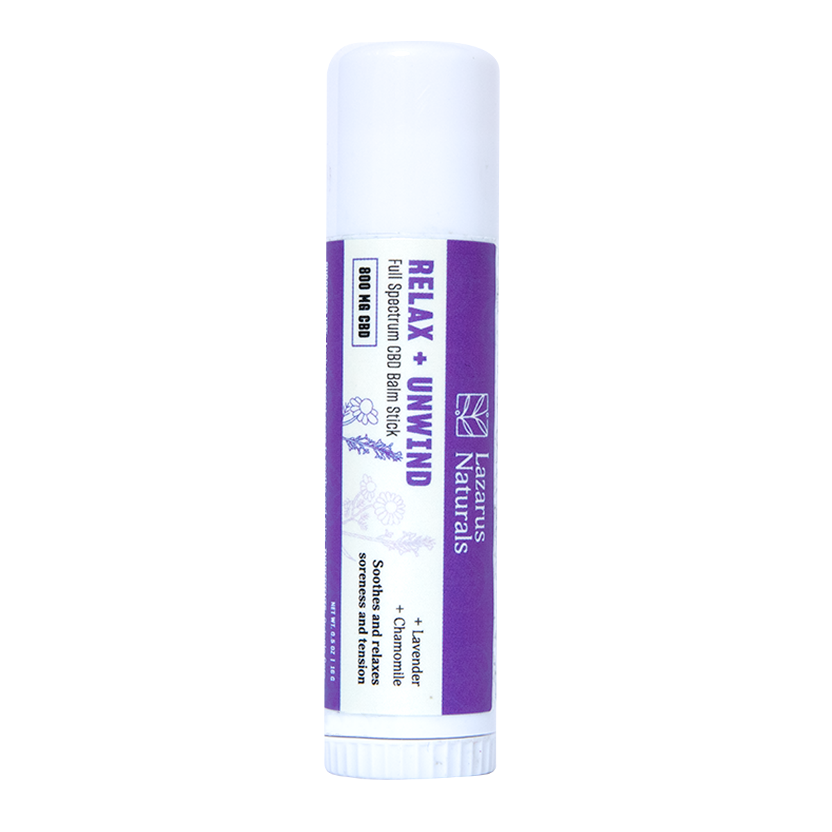 CBD Balm Stick, Relax + Unwind