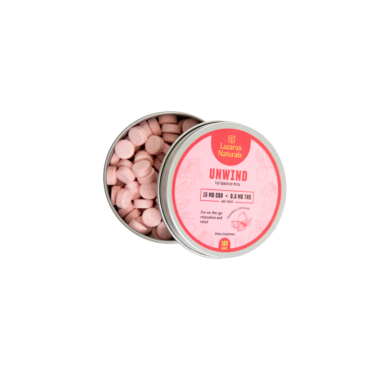 CBD MINTS, UNWIND