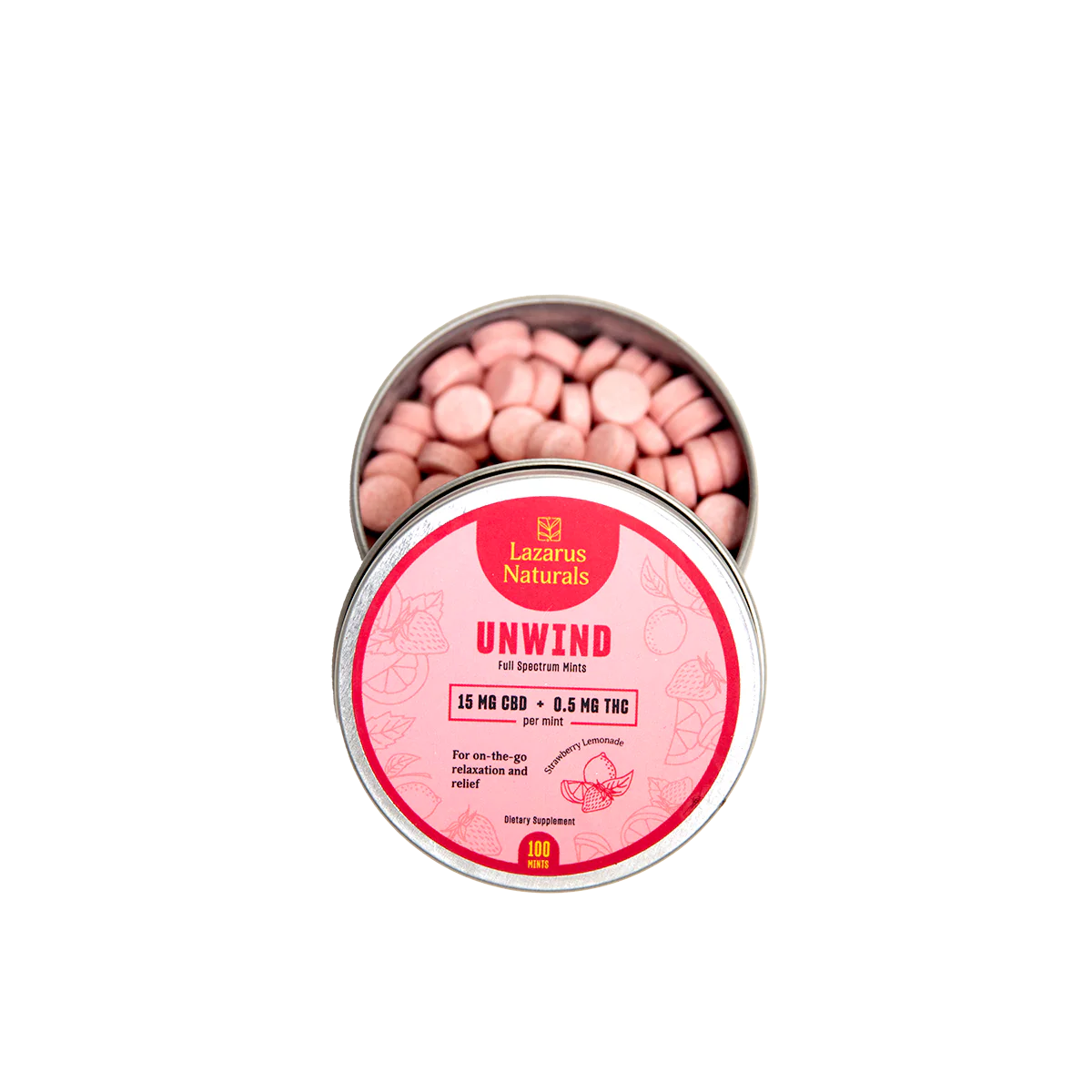 CBD MINTS, UNWIND